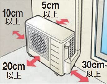 室外機 距離 壁|エアコンの効果を高める適切な設置場所とは？